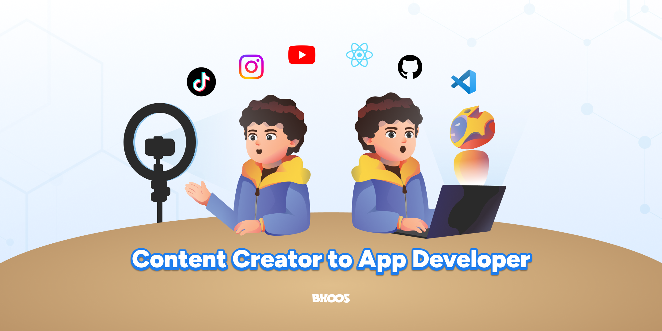 Bhoos | From Content Creation to App Development